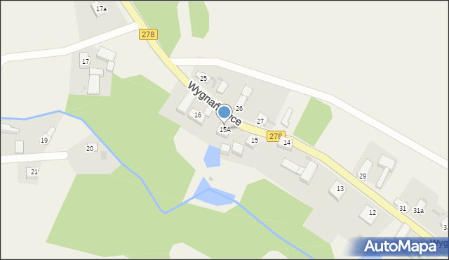 Wygnańczyce, Wygnańczyce, 15A, mapa Wygnańczyce