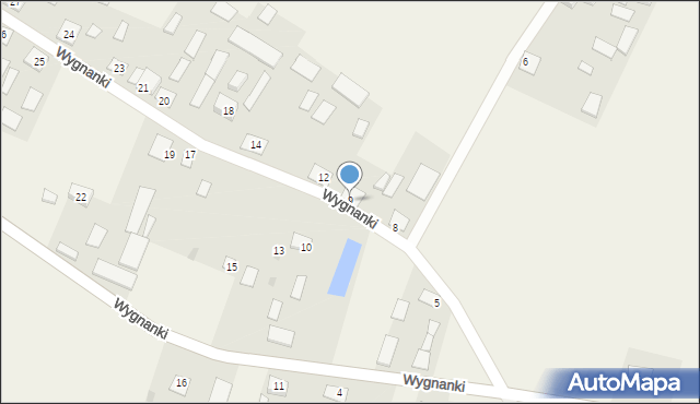 Wygnanki, Wygnanki, 9, mapa Wygnanki