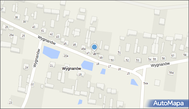 Wygnanów, Wygnanów, 48, mapa Wygnanów