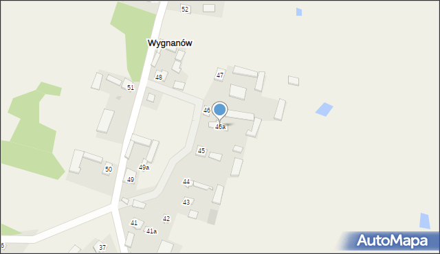 Wygnanów, Wygnanów, 46a, mapa Wygnanów