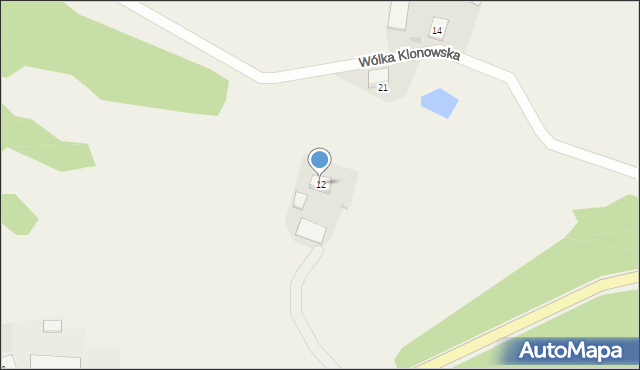 Wygoda, Wygoda, 12, mapa Wygoda