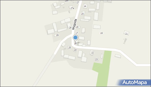 Wygoda, Wygoda, 18, mapa Wygoda
