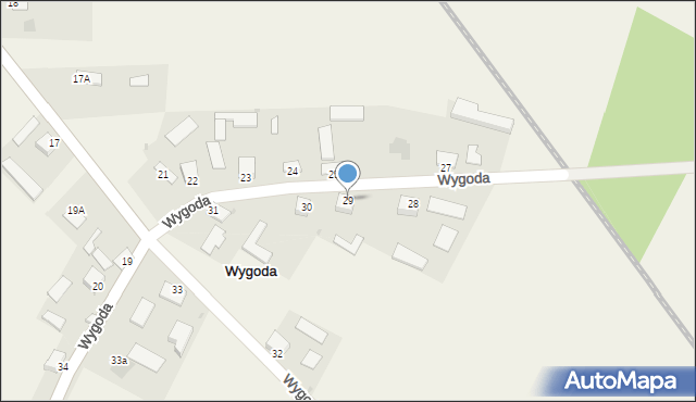 Wygoda, Wygoda, 29, mapa Wygoda