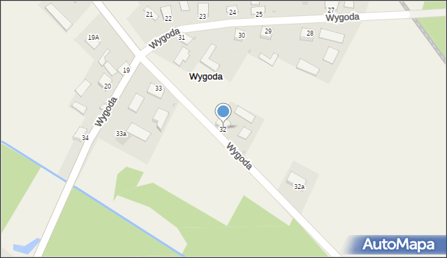 Wygoda, Wygoda, 32, mapa Wygoda