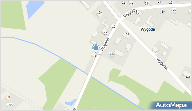 Wygoda, Wygoda, 34, mapa Wygoda