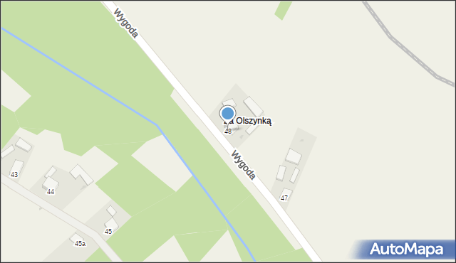 Wygoda, Wygoda, 48, mapa Wygoda