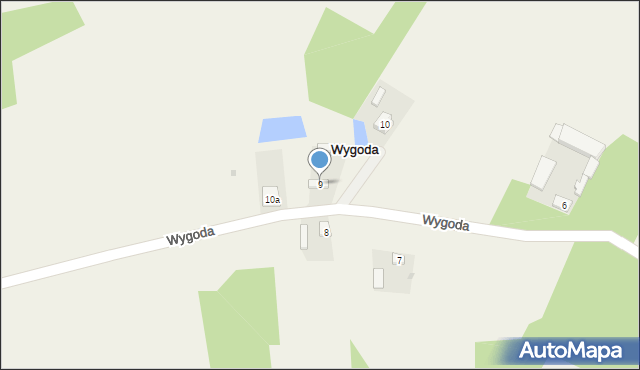 Wygoda, Wygoda, 9, mapa Wygoda