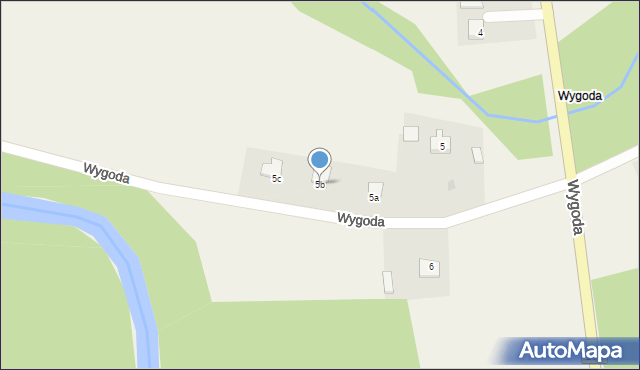 Wygoda, Wygoda, 5b, mapa Wygoda