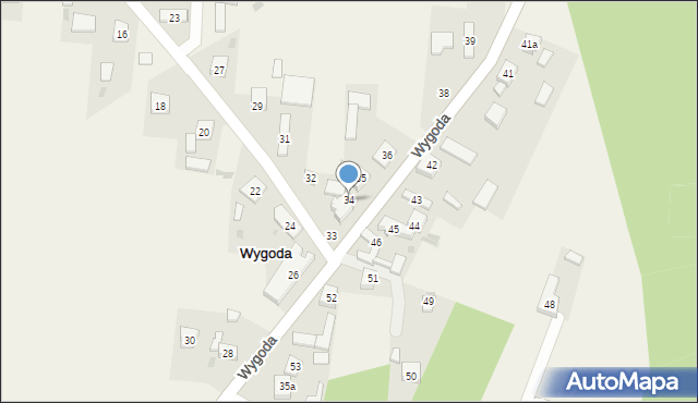 Wygoda, Wygoda, 34, mapa Wygoda