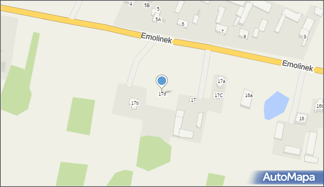 Wygoda Smoszewska, Wygoda Smoszewska, 17d, mapa Wygoda Smoszewska