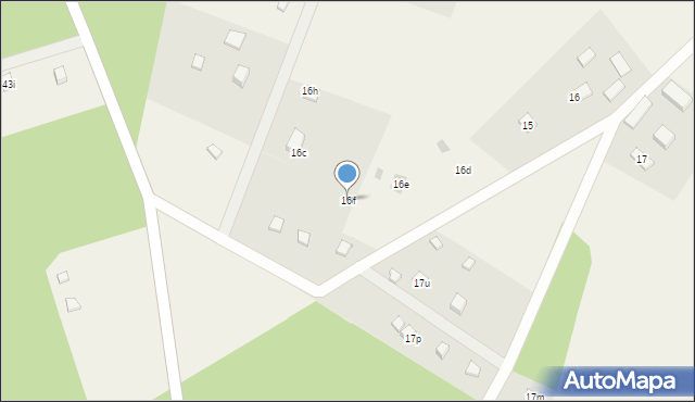 Wygonin, Wygonin, 16f, mapa Wygonin