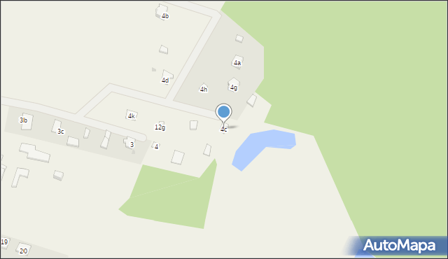 Wygonin, Wygonin, 4c, mapa Wygonin