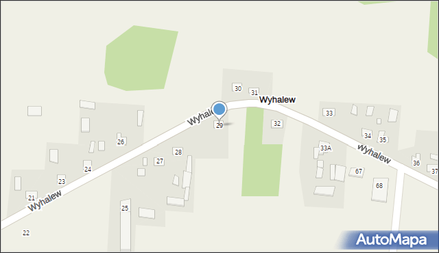 Wyhalew, Wyhalew, 29, mapa Wyhalew