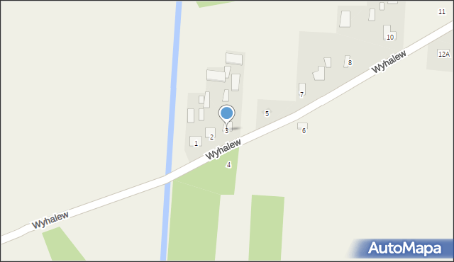 Wyhalew, Wyhalew, 3, mapa Wyhalew