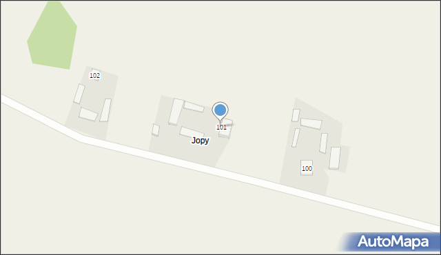 Wykrot, Wykrot, 101, mapa Wykrot