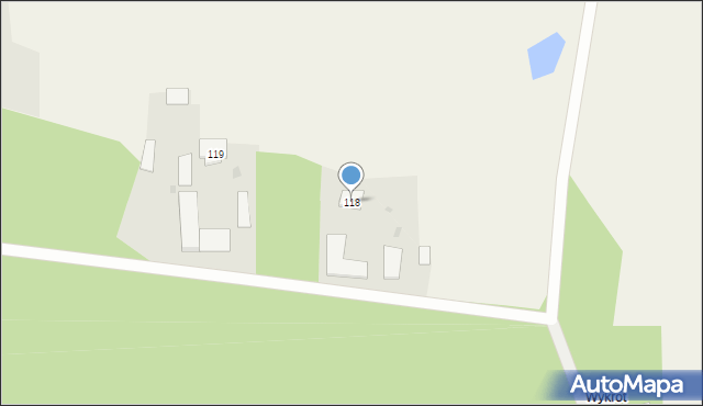 Wykrot, Wykrot, 118, mapa Wykrot