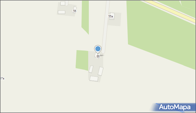 Wykrot, Wykrot, 55, mapa Wykrot