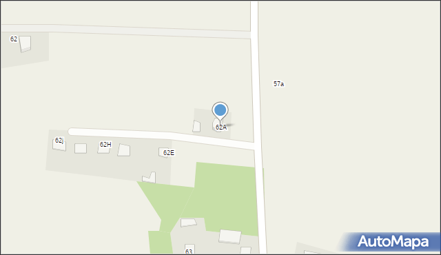 Wykrot, Wykrot, 62A, mapa Wykrot