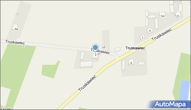 Wylazłów, Wylazłów, 1, mapa Wylazłów