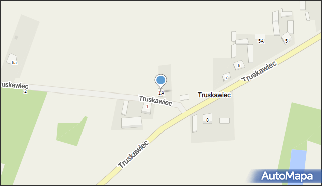 Wylazłów, Wylazłów, 1a, mapa Wylazłów