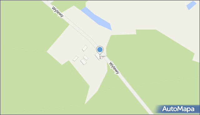 Wylewy, Wylewy, 1, mapa Wylewy