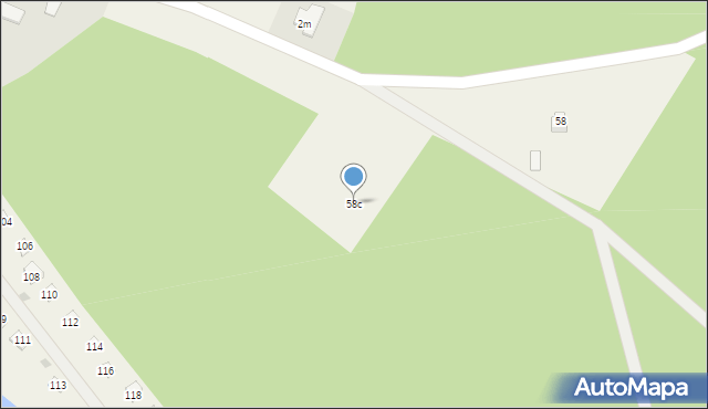 Wymój, Wymój, 58c, mapa Wymój
