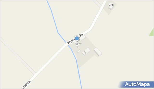 Wymyślanka, Wymyślanka, 13, mapa Wymyślanka