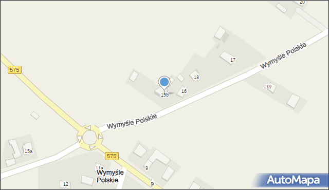 Wymyśle Polskie, Wymyśle Polskie, 15b, mapa Wymyśle Polskie