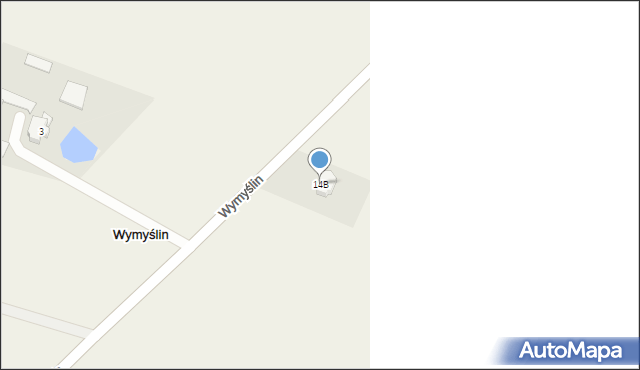 Wymyślin, Wymyślin, 14B, mapa Wymyślin