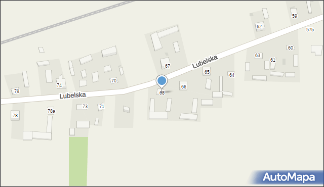 Wymysłów, Wymysłów, 68, mapa Wymysłów