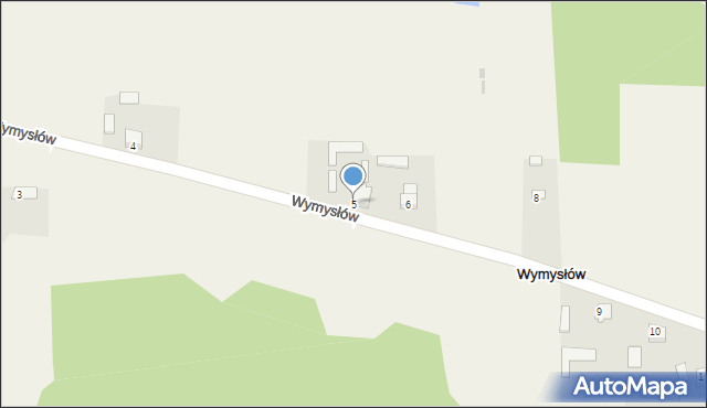 Wymysłów, Wymysłów, 5, mapa Wymysłów