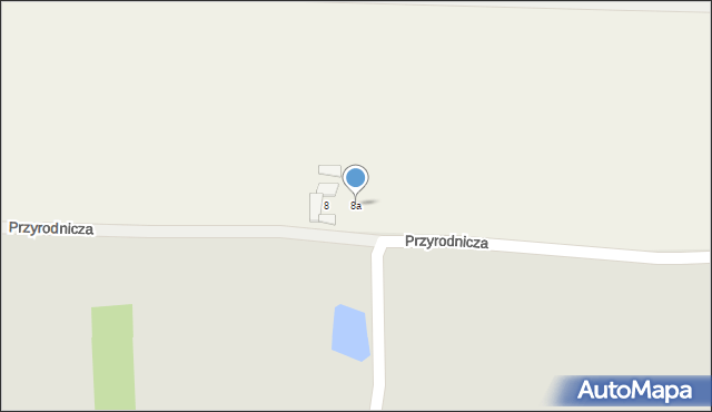 Wymysłów, Wymysłów, 8a, mapa Wymysłów