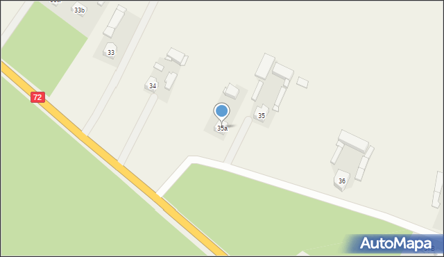 Wymysłów, Wymysłów, 35a, mapa Wymysłów
