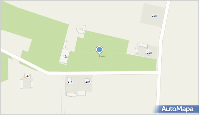 Wymysłów, Wymysłów, 42b, mapa Wymysłów