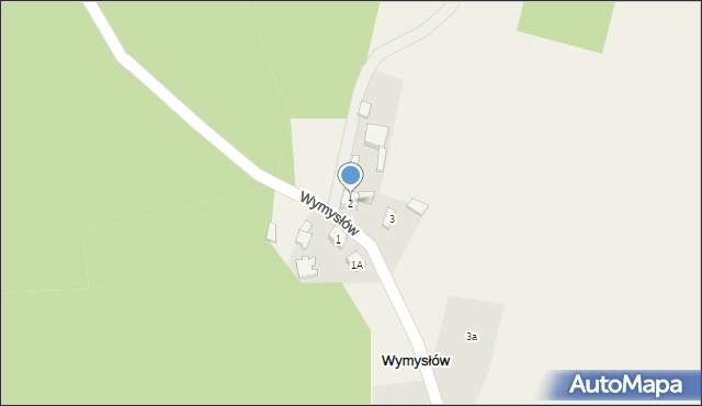 Wymysłów, Wymysłów, 2, mapa Wymysłów