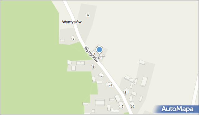 Wymysłów, Wymysłów, 6A, mapa Wymysłów