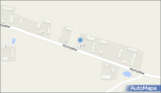 Wymysłów, Wymysłów, 4, mapa Wymysłów