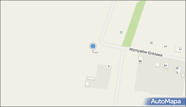 Wymysłów-Enklawa, Wymysłów-Enklawa, 10, mapa Wymysłów-Enklawa