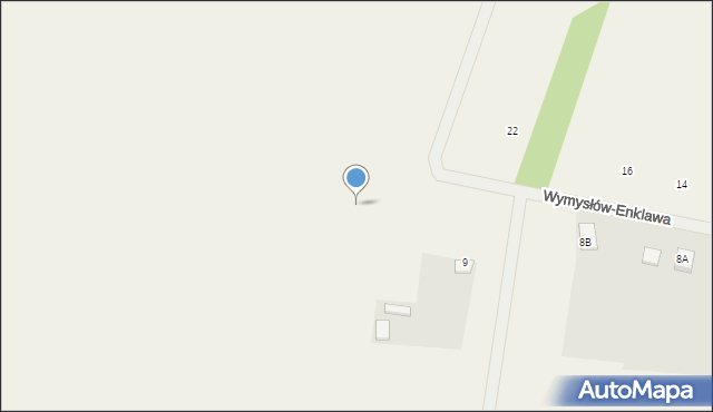 Wymysłów-Enklawa, Wymysłów-Enklawa, 11, mapa Wymysłów-Enklawa