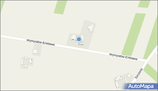 Wymysłów-Enklawa, Wymysłów-Enklawa, 1f, mapa Wymysłów-Enklawa