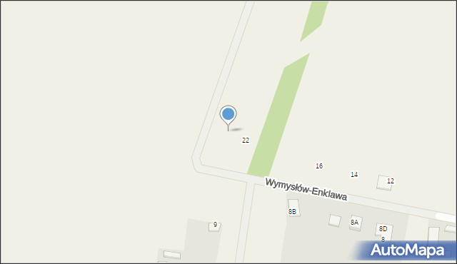 Wymysłów-Enklawa, Wymysłów-Enklawa, 24, mapa Wymysłów-Enklawa