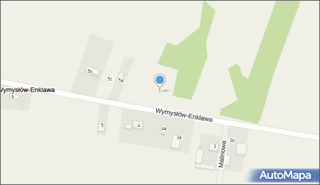 Wymysłów-Enklawa, Wymysłów-Enklawa, 4b, mapa Wymysłów-Enklawa