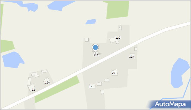 Wymysłów Francuski, Wymysłów Francuski, 11a, mapa Wymysłów Francuski
