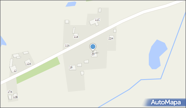 Wymysłów Francuski, Wymysłów Francuski, 20, mapa Wymysłów Francuski