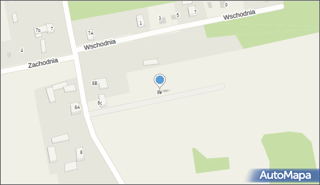 Wymysłów Francuski, Wymysłów Francuski, 8e, mapa Wymysłów Francuski