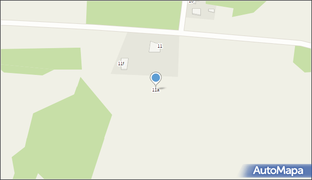 Wymysłów-Piaski, Wymysłów-Piaski, 11a, mapa Wymysłów-Piaski