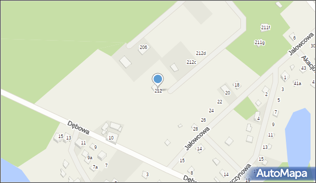 Wymysłowo, Wymysłowo, 212, mapa Wymysłowo