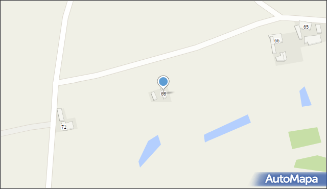 Wymysłowo, Wymysłowo, 68, mapa Wymysłowo