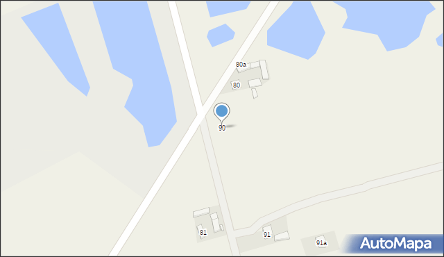 Wymysłowo, Wymysłowo, 90, mapa Wymysłowo