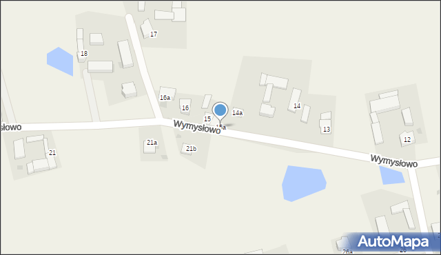 Wymysłowo, Wymysłowo, 15a, mapa Wymysłowo